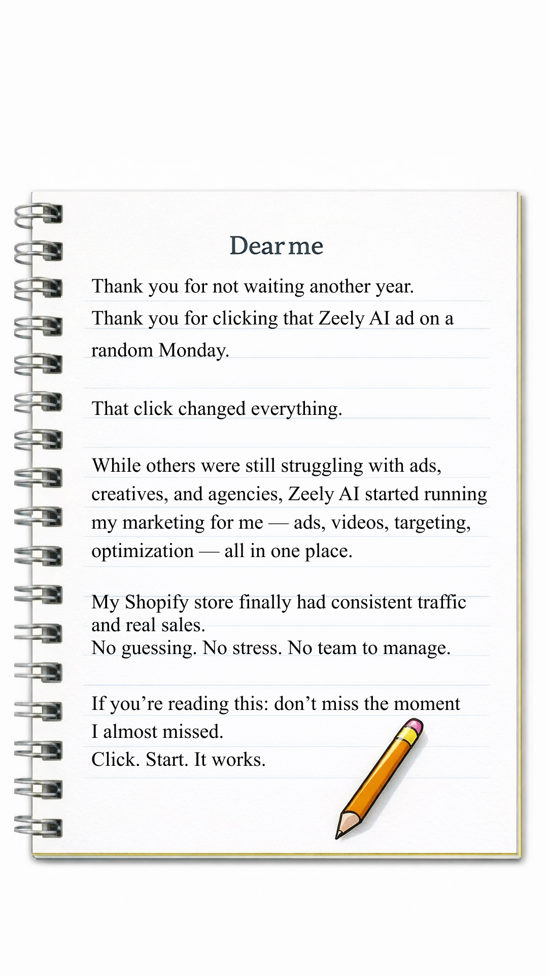 Zeely Facebook ad
