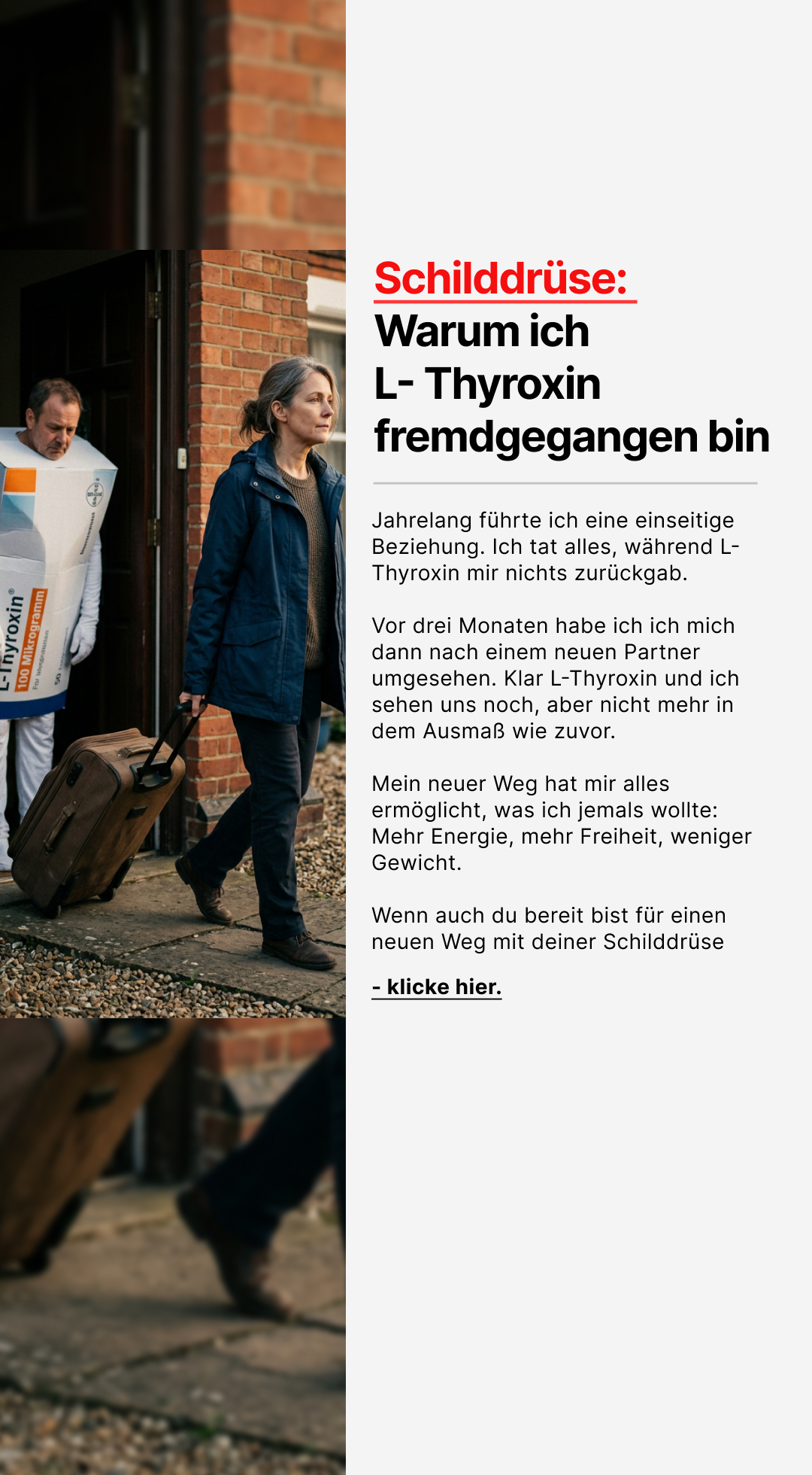 Mission Schilddrüse Facebook ad