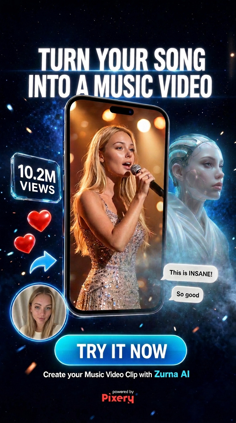 Zurna - AI Song & Music Video Maker Facebook ad