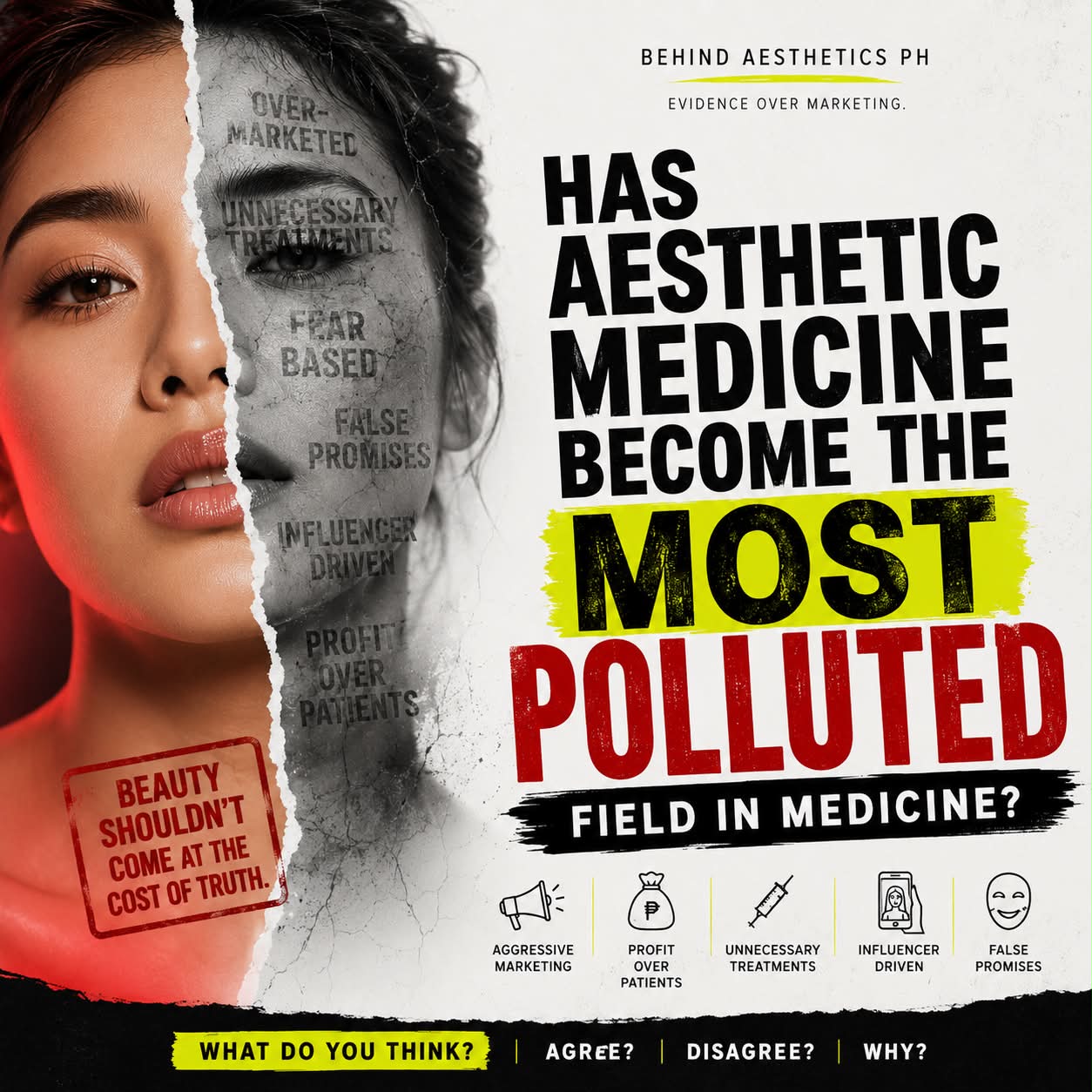 Behind Aesthetics PH Facebook ad: Has aesthetic medicine become the most polluted field…