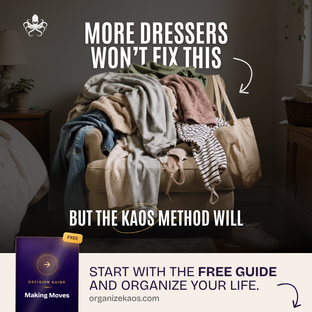 Organize Kaos Facebook ad: The KAOS Method: Free Decision Guide