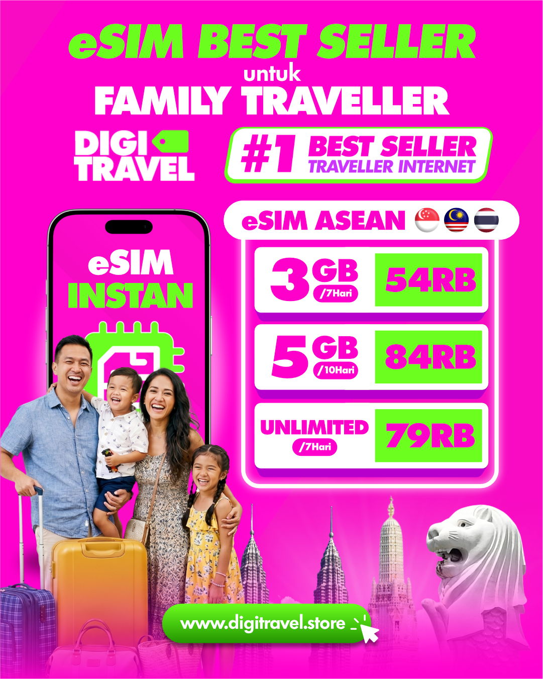 Digitravel Facebook ad