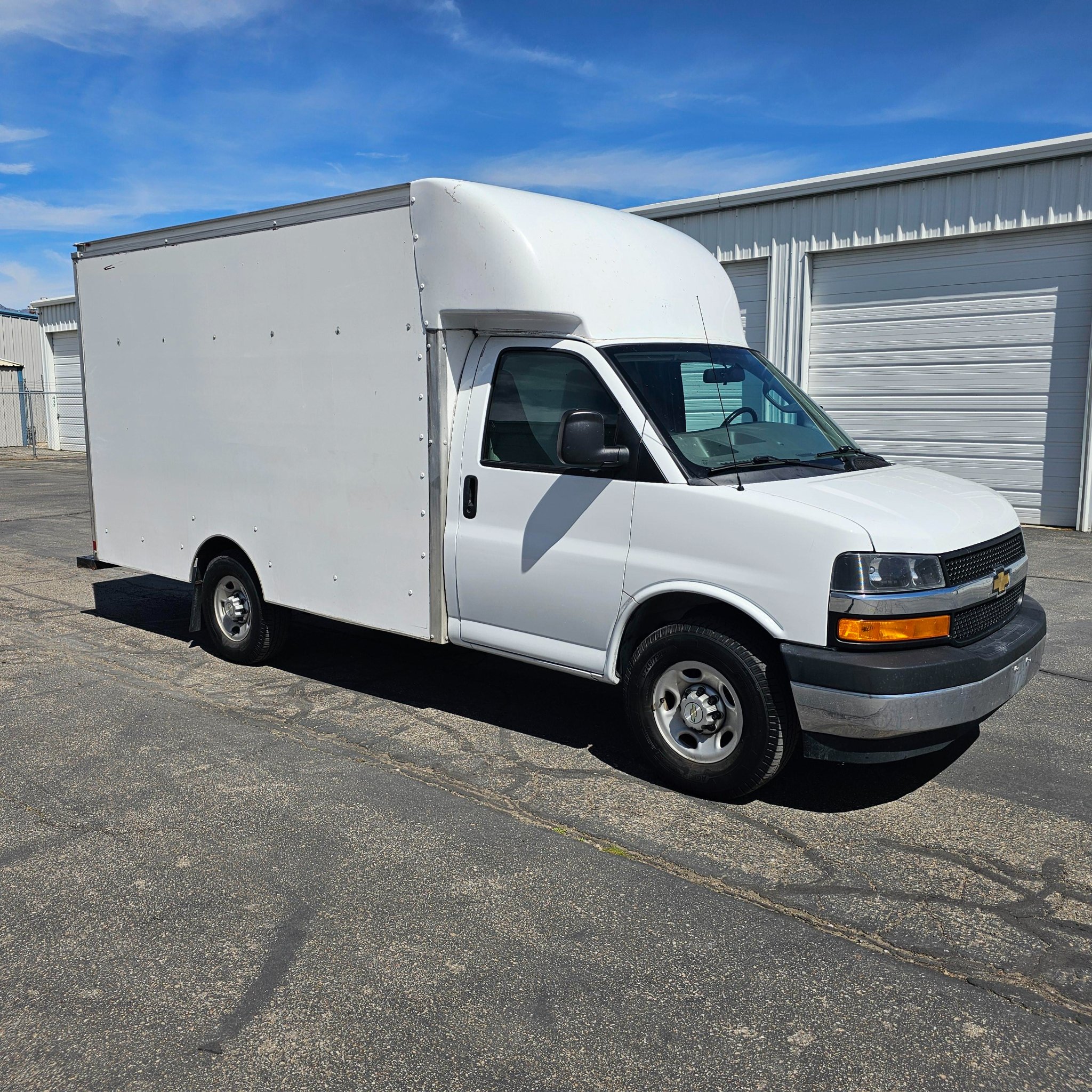 Amy Toby Green Facebook ad: 2020 Chevrolet express box van