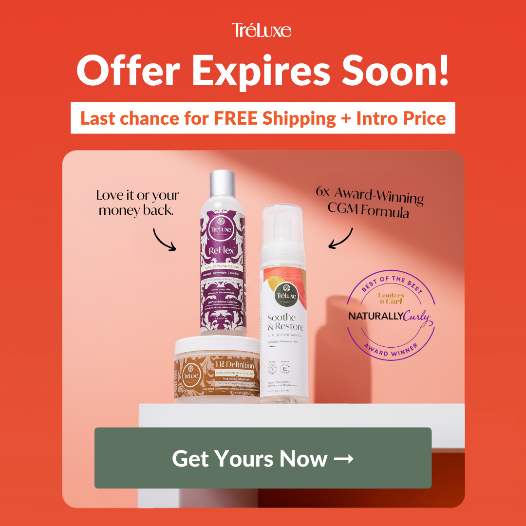 TréLuxe Hair Care Facebook ad