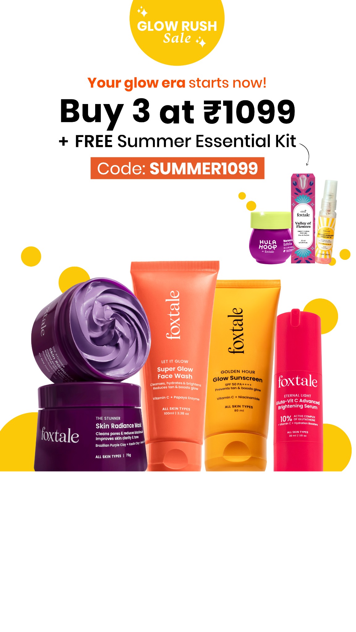 Foxtale Facebook ad