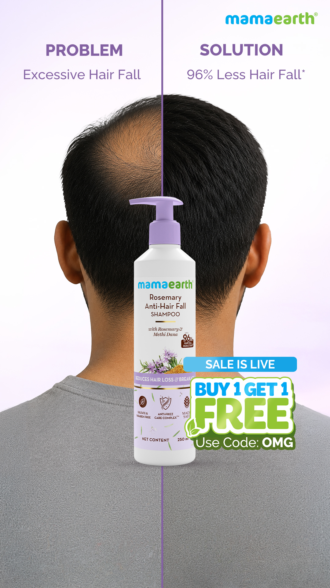 Mamaearth Facebook ad