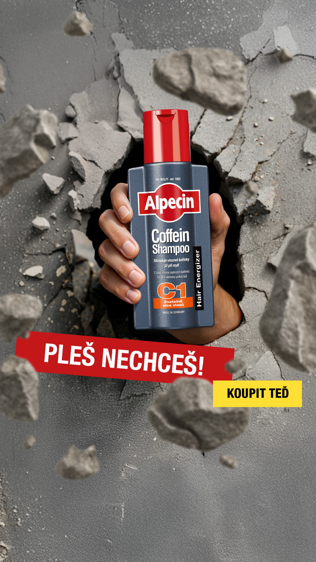 Alpecin Facebook ad from Mar 10, 2026