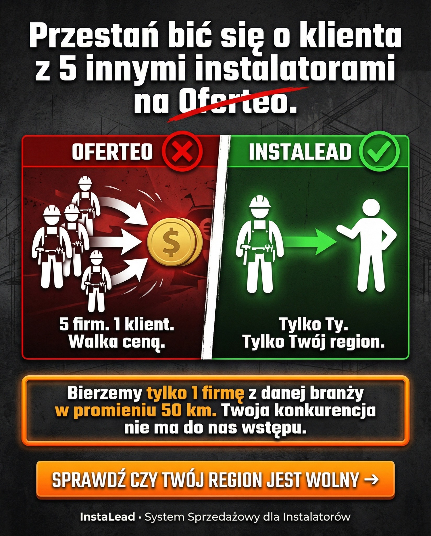 InstalLead Facebook ad: Sprawdź system
