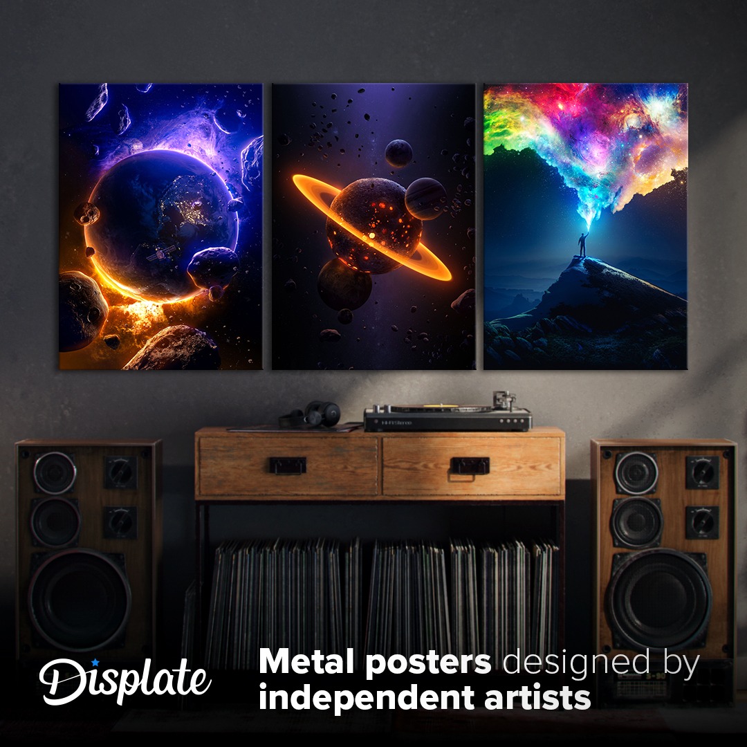 Displate Facebook ad