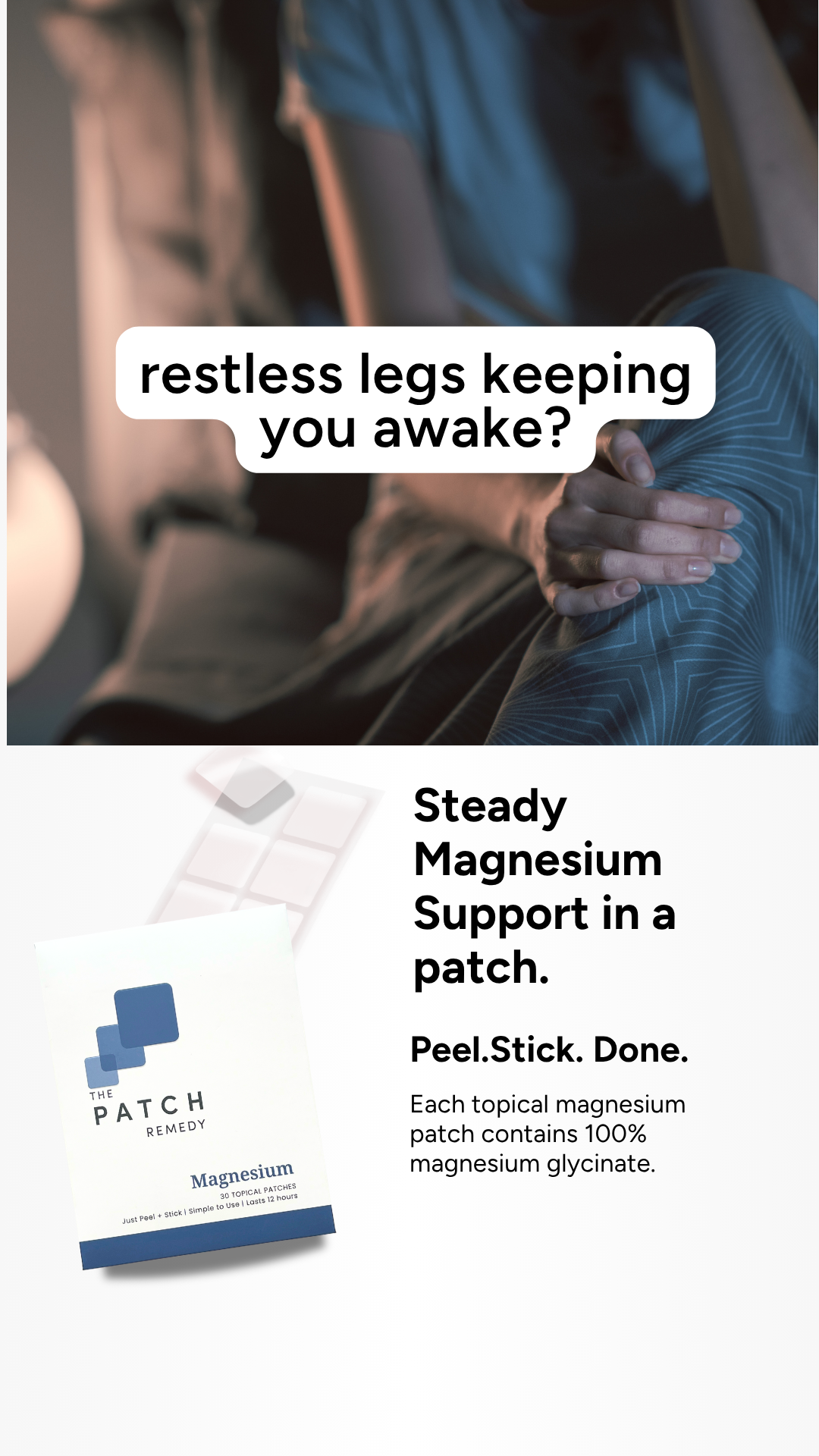 The Patch Remedy Facebook ad