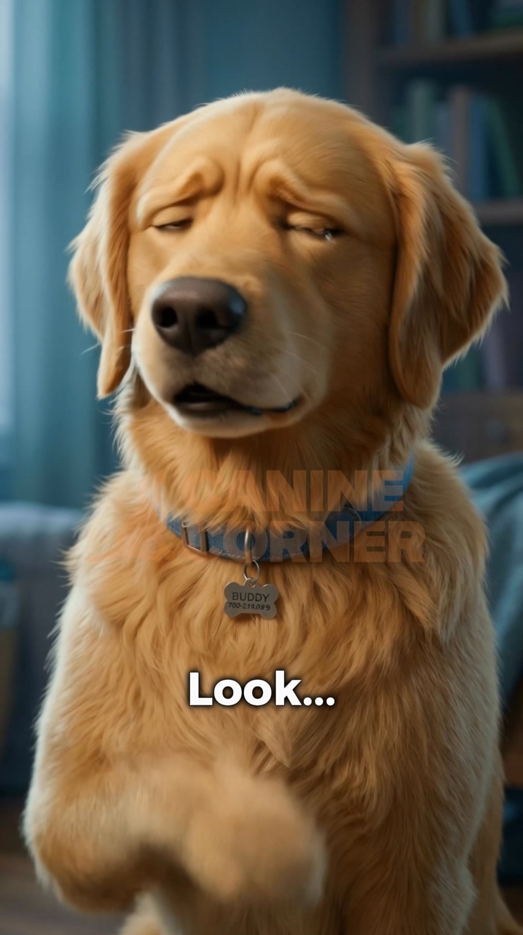 Canine Corner Australia Facebook ad: The Bark Stops. The Dog Stays Happy.