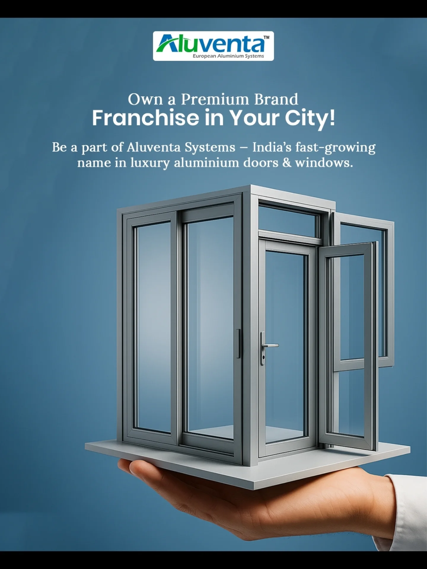 Aluventa Facebook ad: Your Opportunity to Own a Trusted Brand!