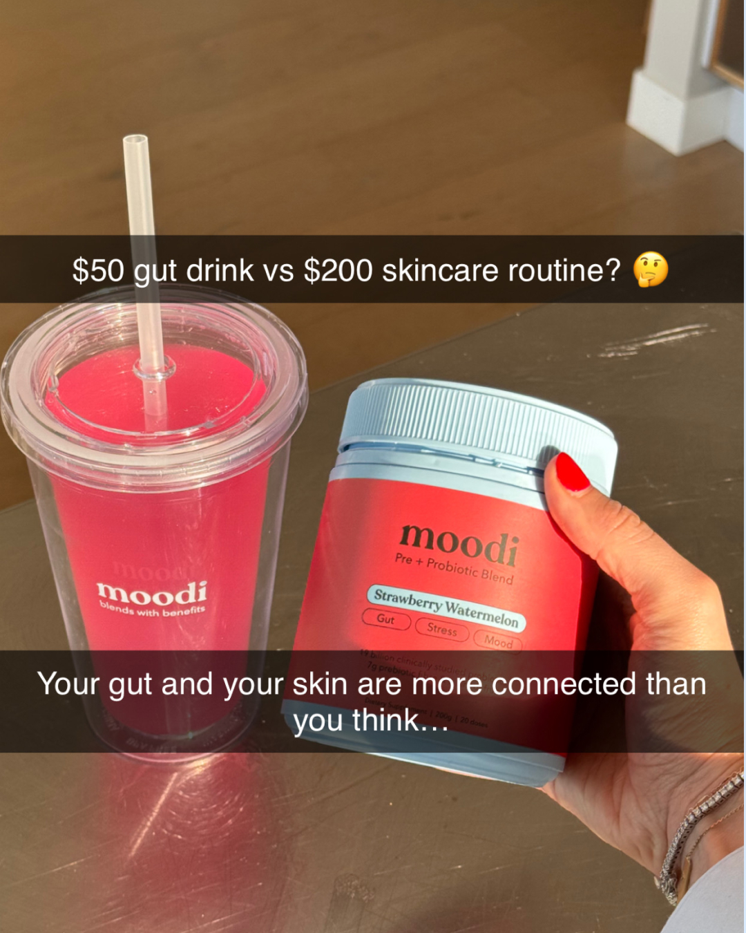 Moodi Facebook ad