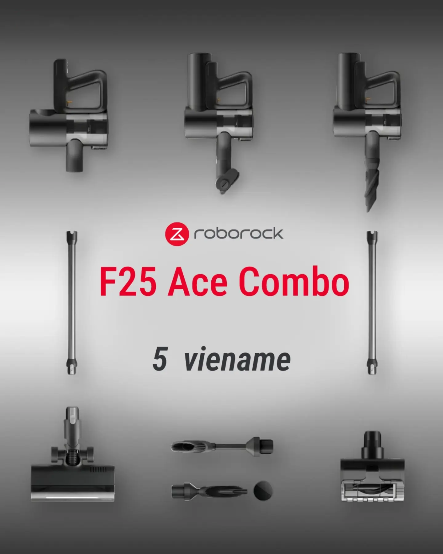 Roborock Lietuva Facebook ad: F25 Ace Combo prisitaiko prie bet ko, nuo…