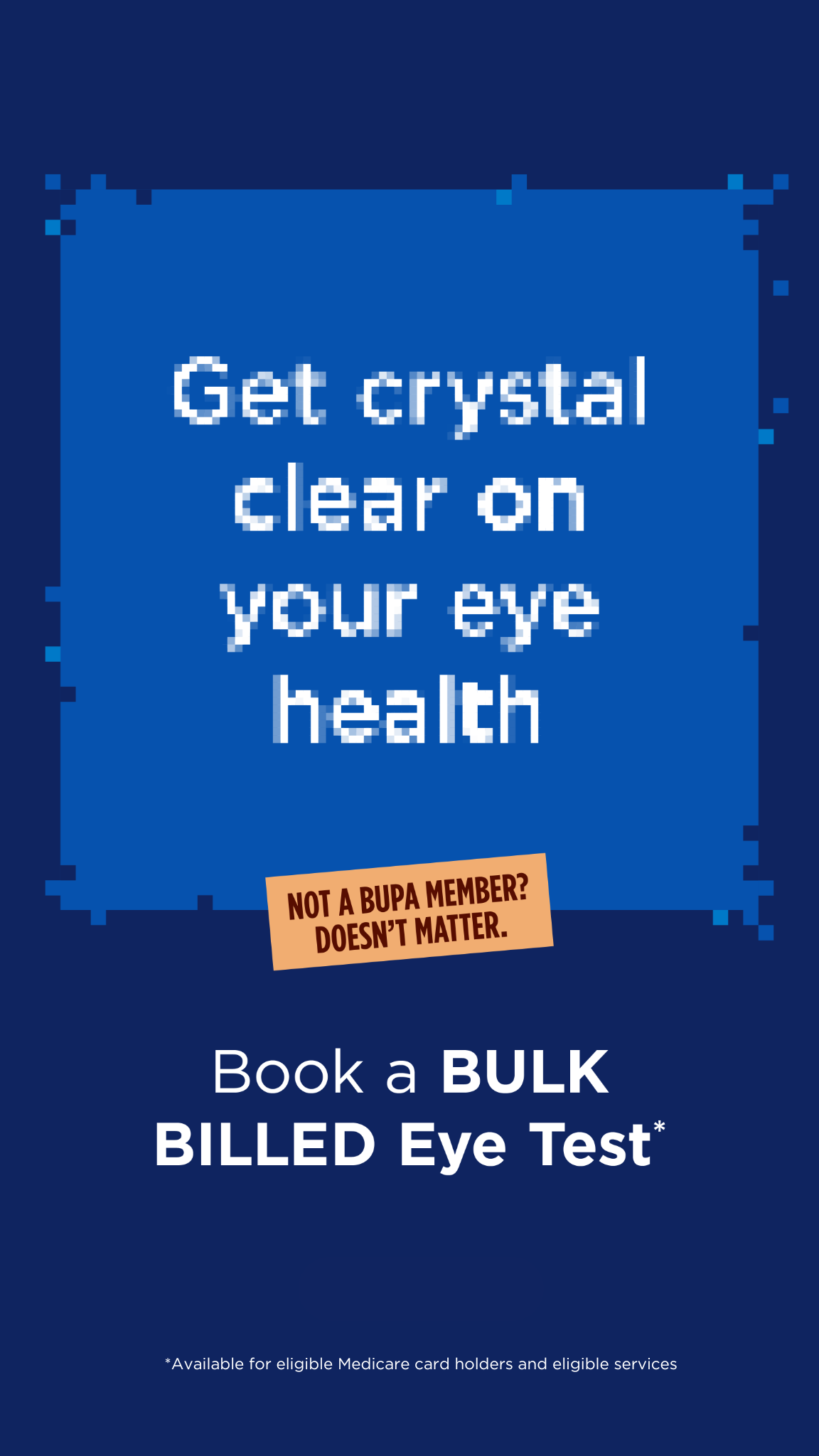 Bupa Optical Australia Facebook ad