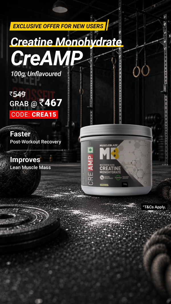 MuscleBlaze Facebook ad