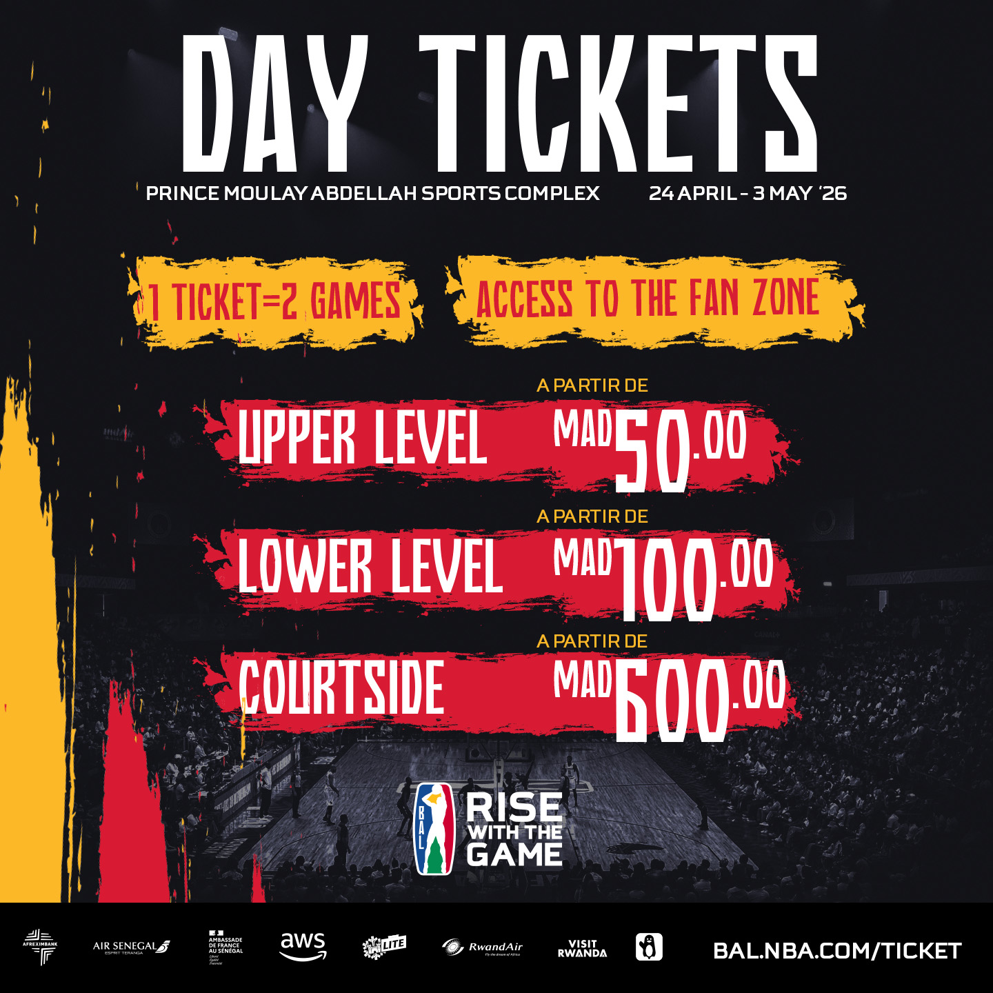 Basketball Africa League Facebook ad from Mar 10, 2026