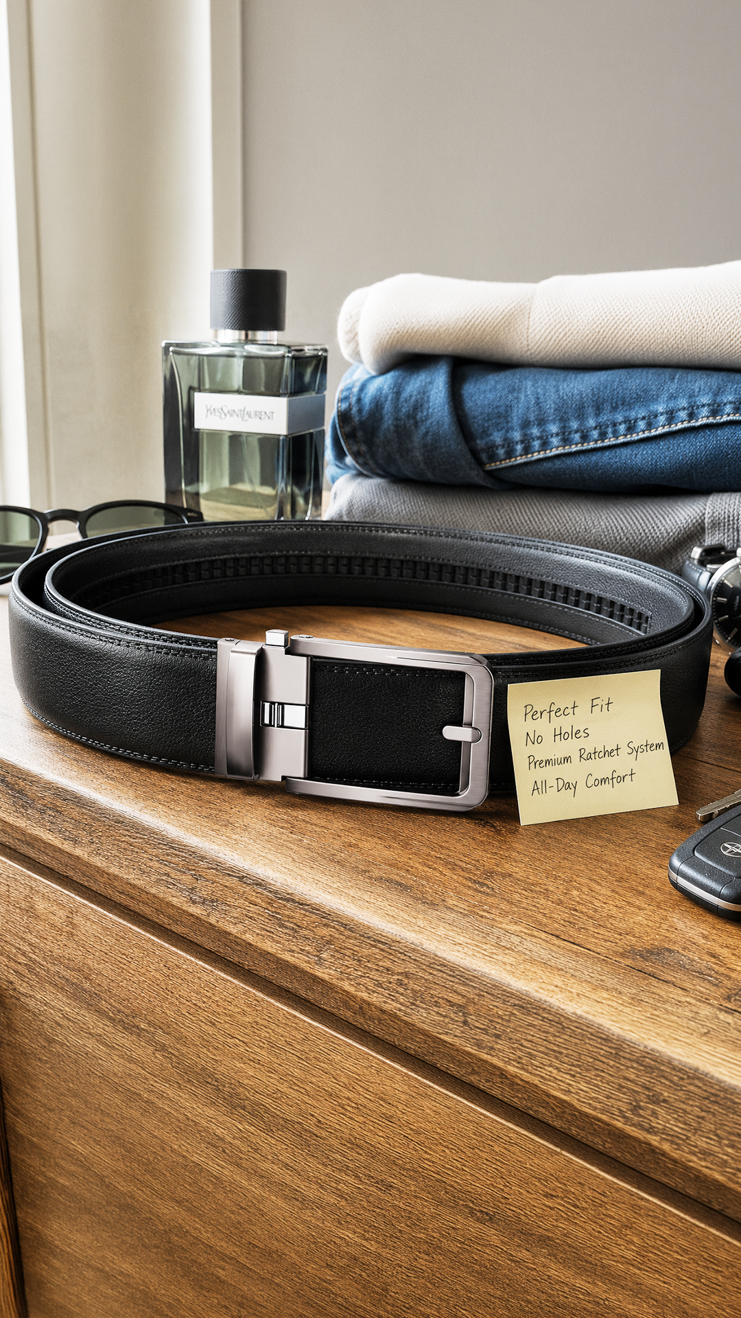 Buckley Belts Facebook ad