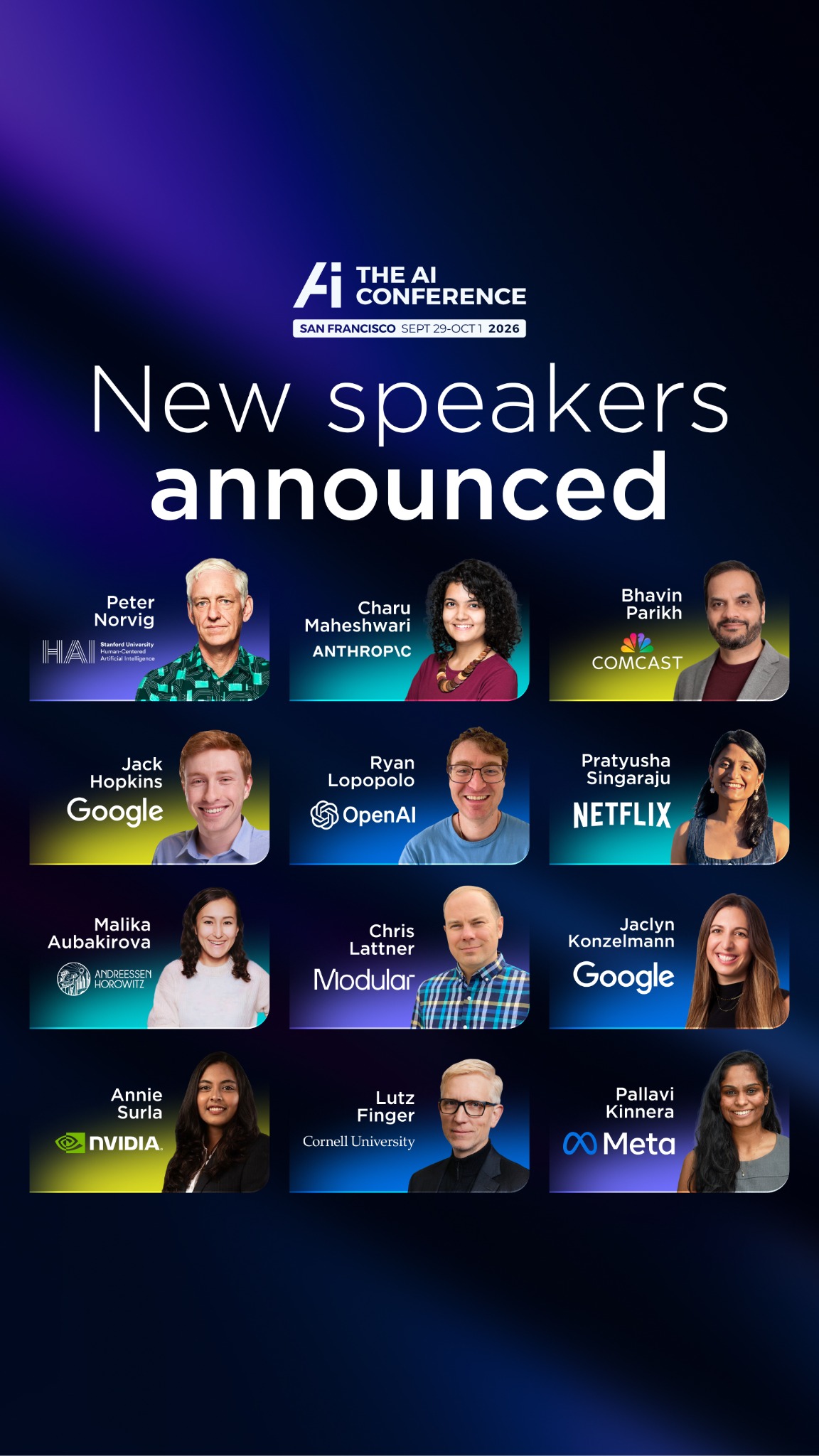 The AI Conference Facebook ad