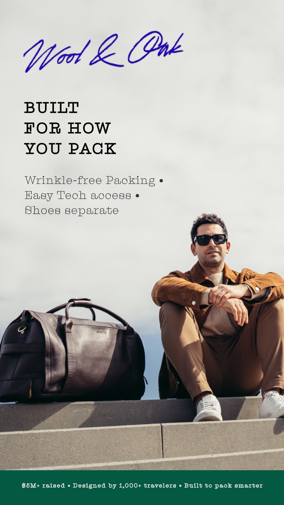 Wool & Oak Facebook ad