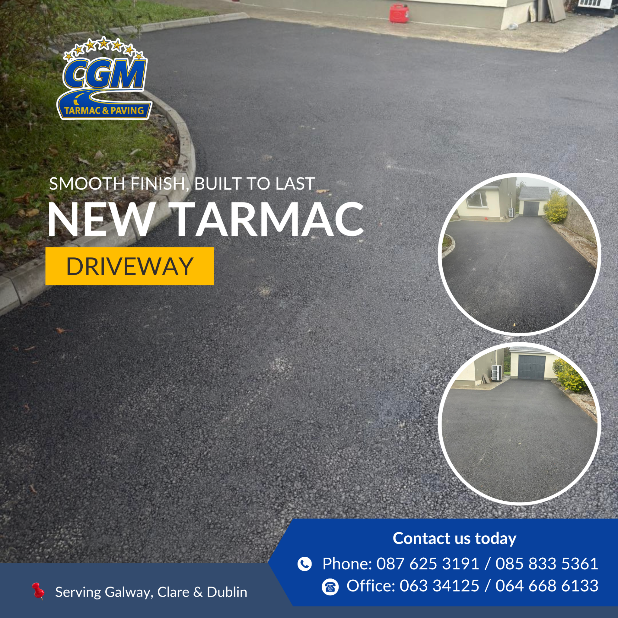 CGM Tarmac & Paving Facebook ad: What a Transformation!