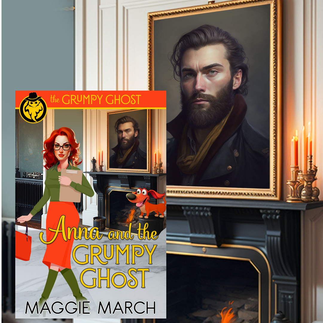 Maggie March Facebook ad: Paranormal Cozy Mystery Free in Kindle Unlimited