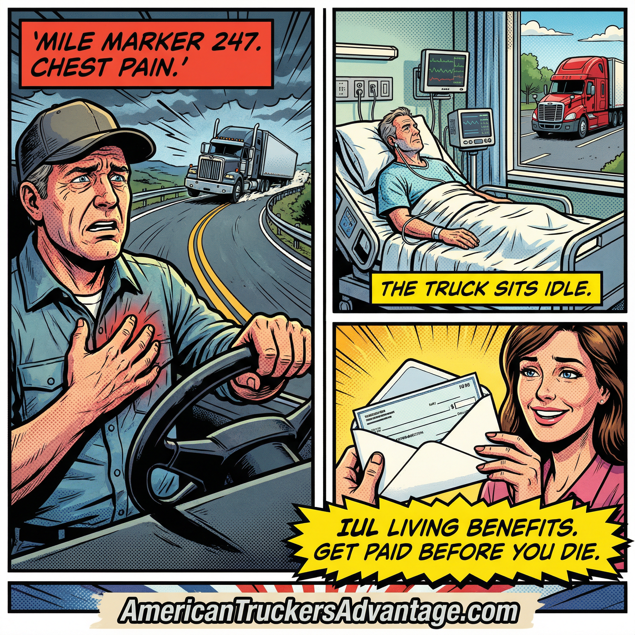 The American Trucker Advantage Facebook ad