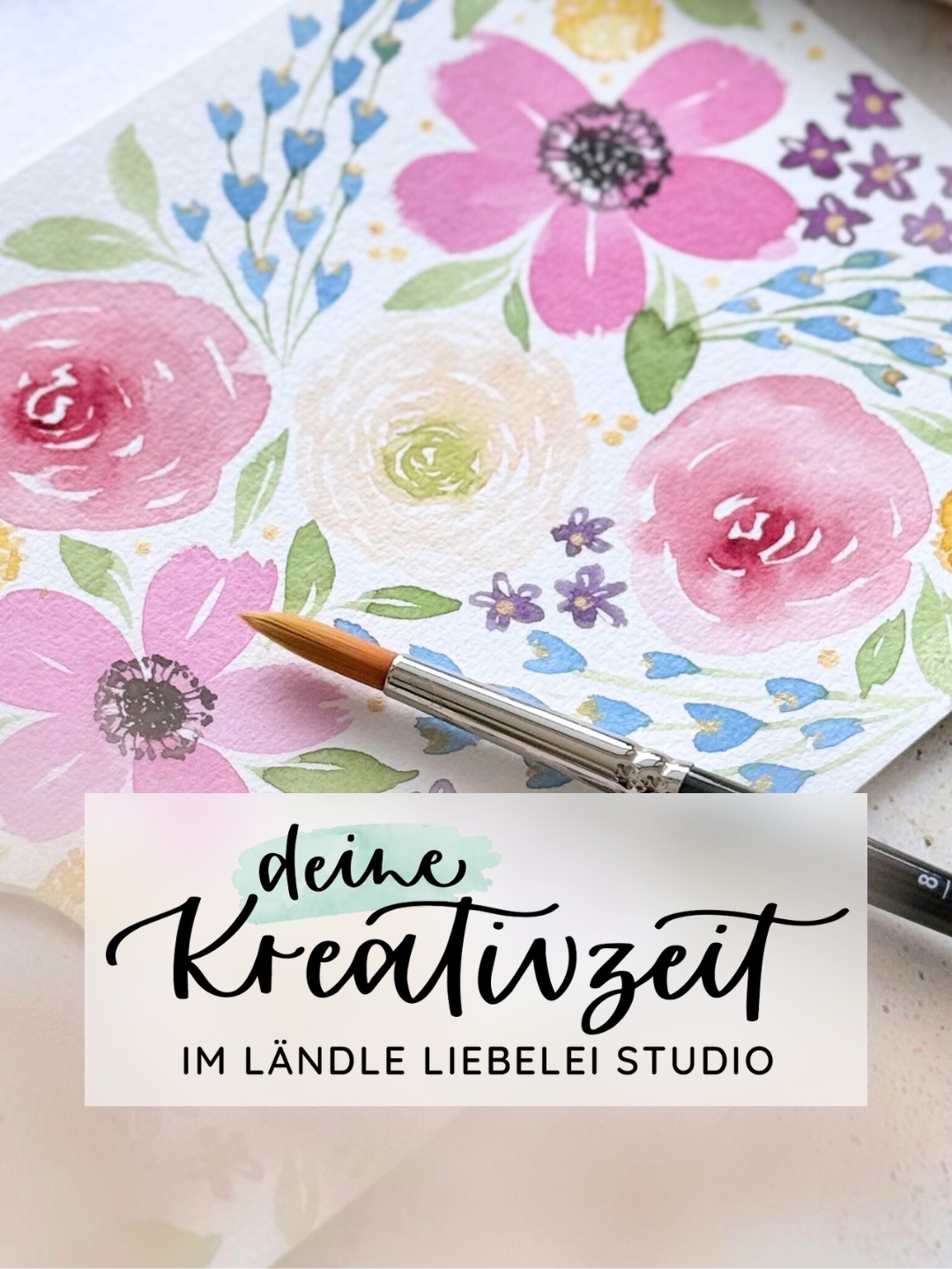 Ländle Liebelei Facebook ad: Kreativzeit im Ländle-Liebelei-Studio