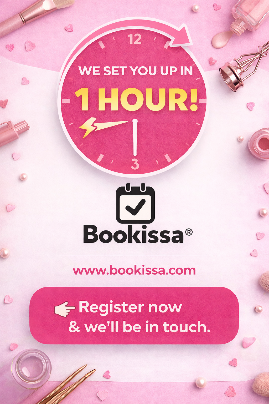 Bookissa Facebook ad