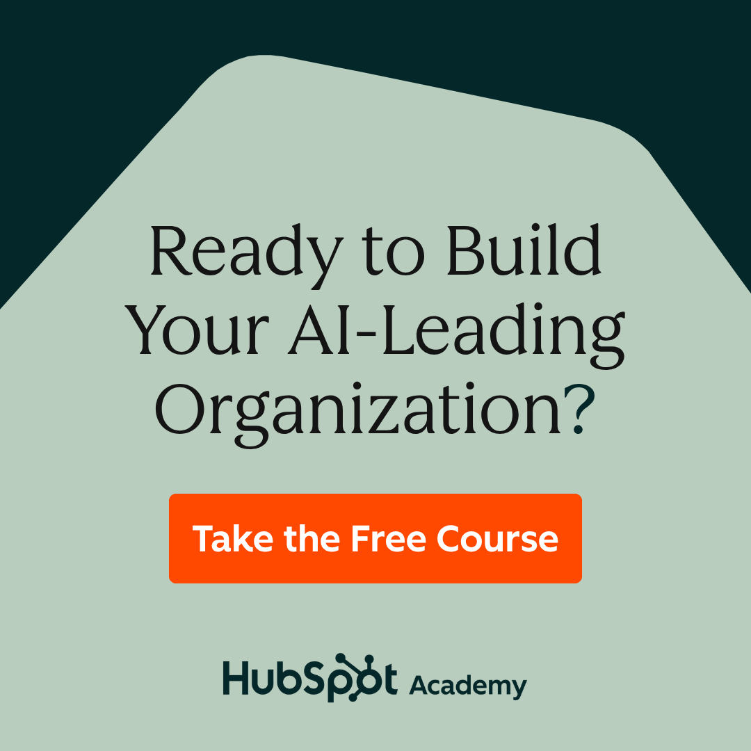 HubSpot Academy Facebook ad