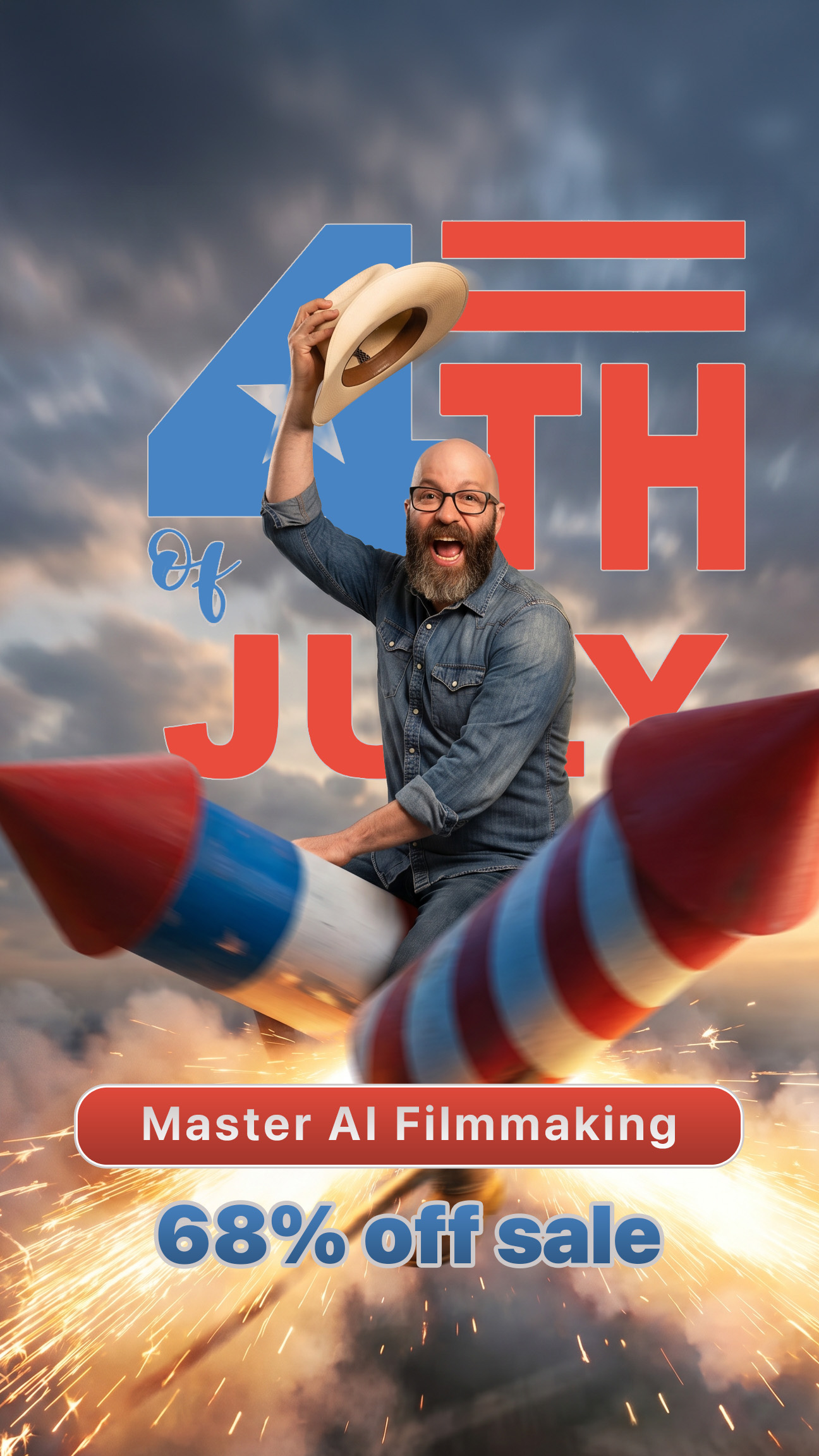 It Is Nick Miller Facebook ad: Learn AI Filmmaking in Hours, NOT Weeks (Launch Sale)
