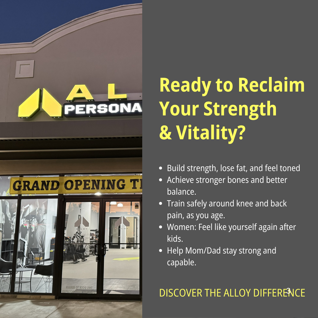 Alloy Personal Training Spring, TX Facebook ad: FREE 1-Week Personal Training Trial
