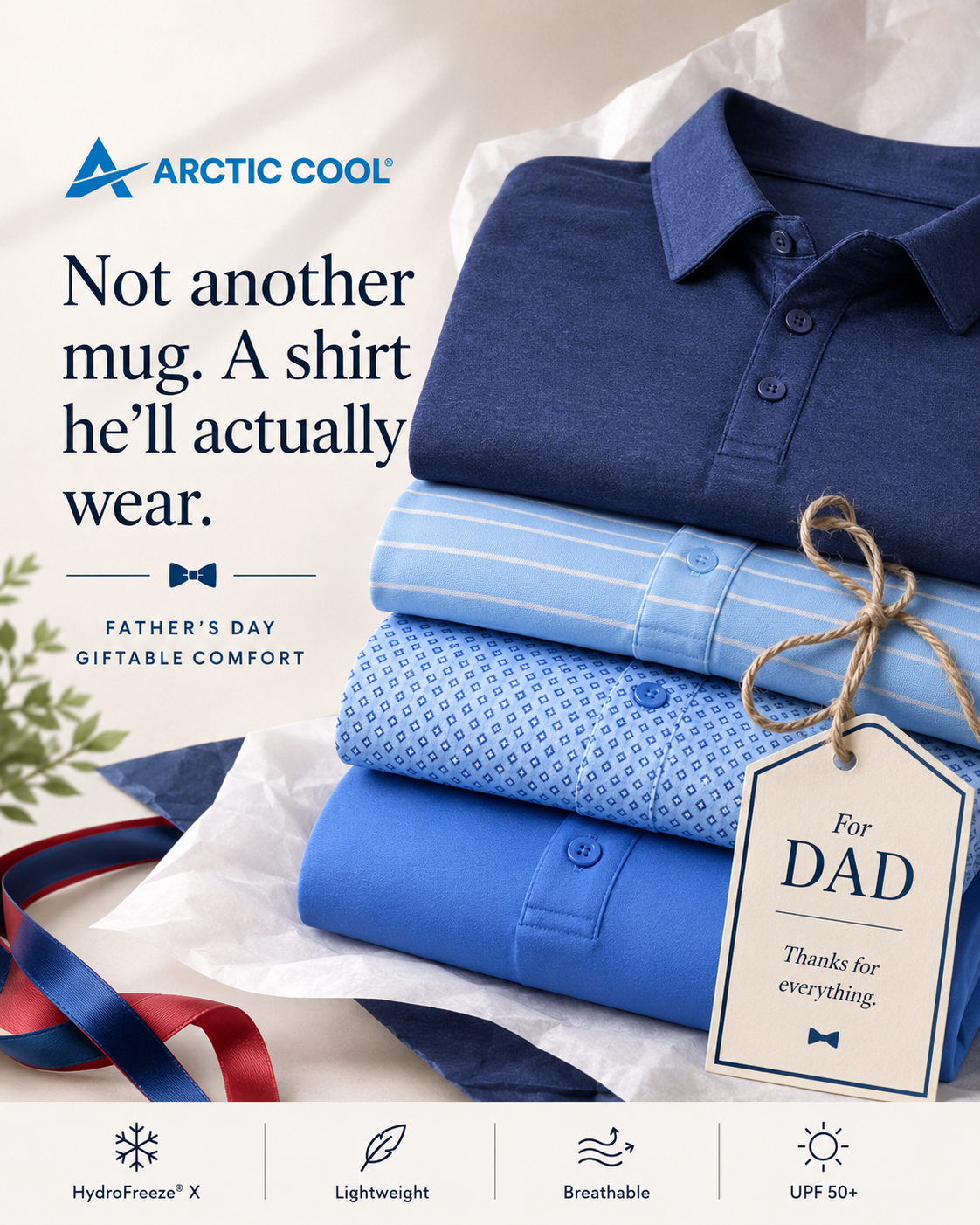 Arctic Cool Facebook ad