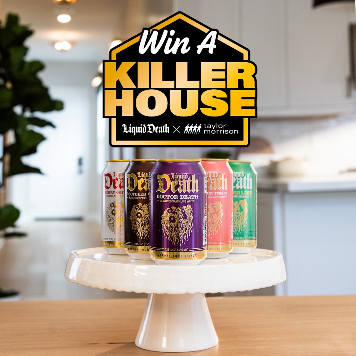 Liquid Death Facebook ad