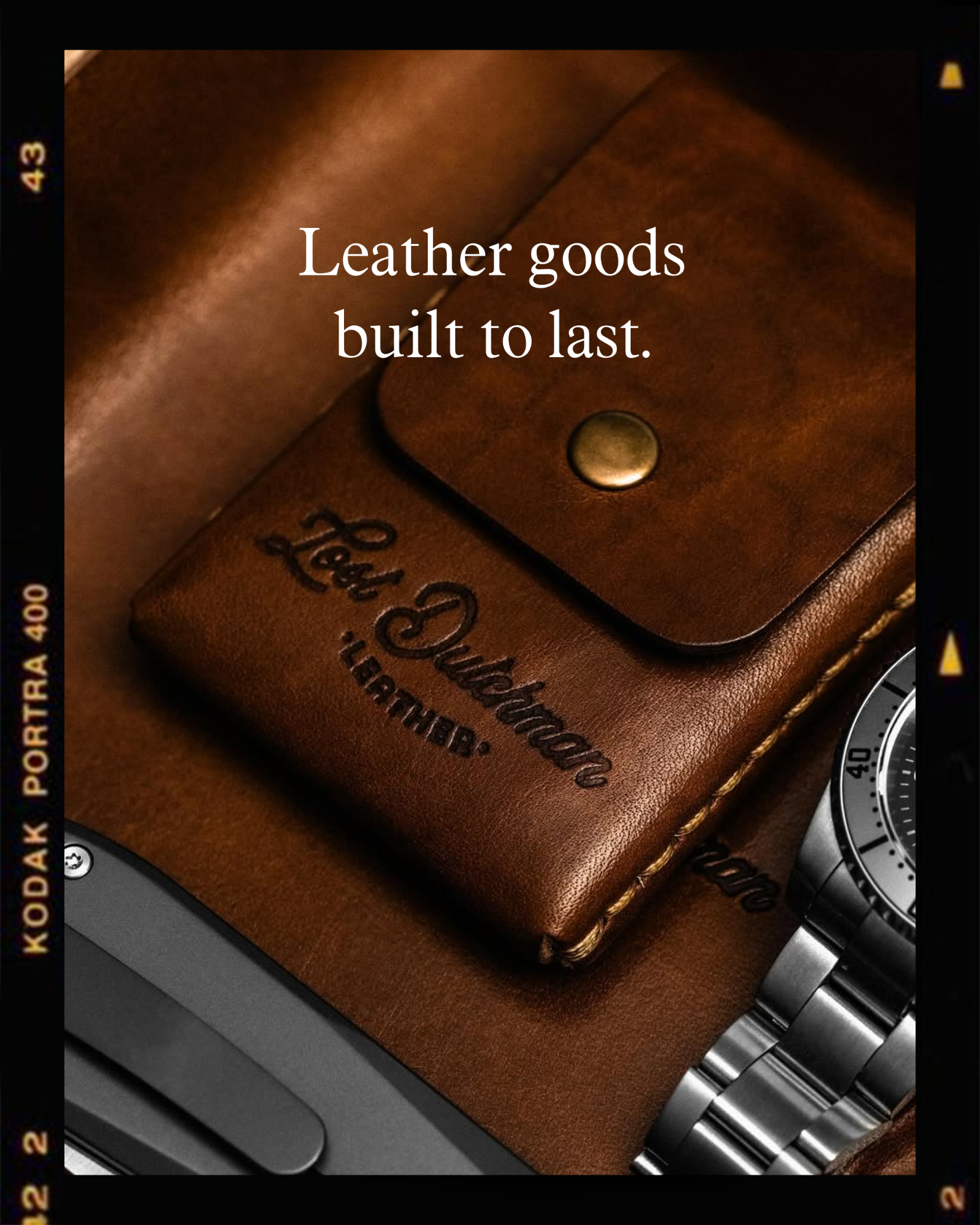 Lost Dutchman Leather Goods Facebook ad