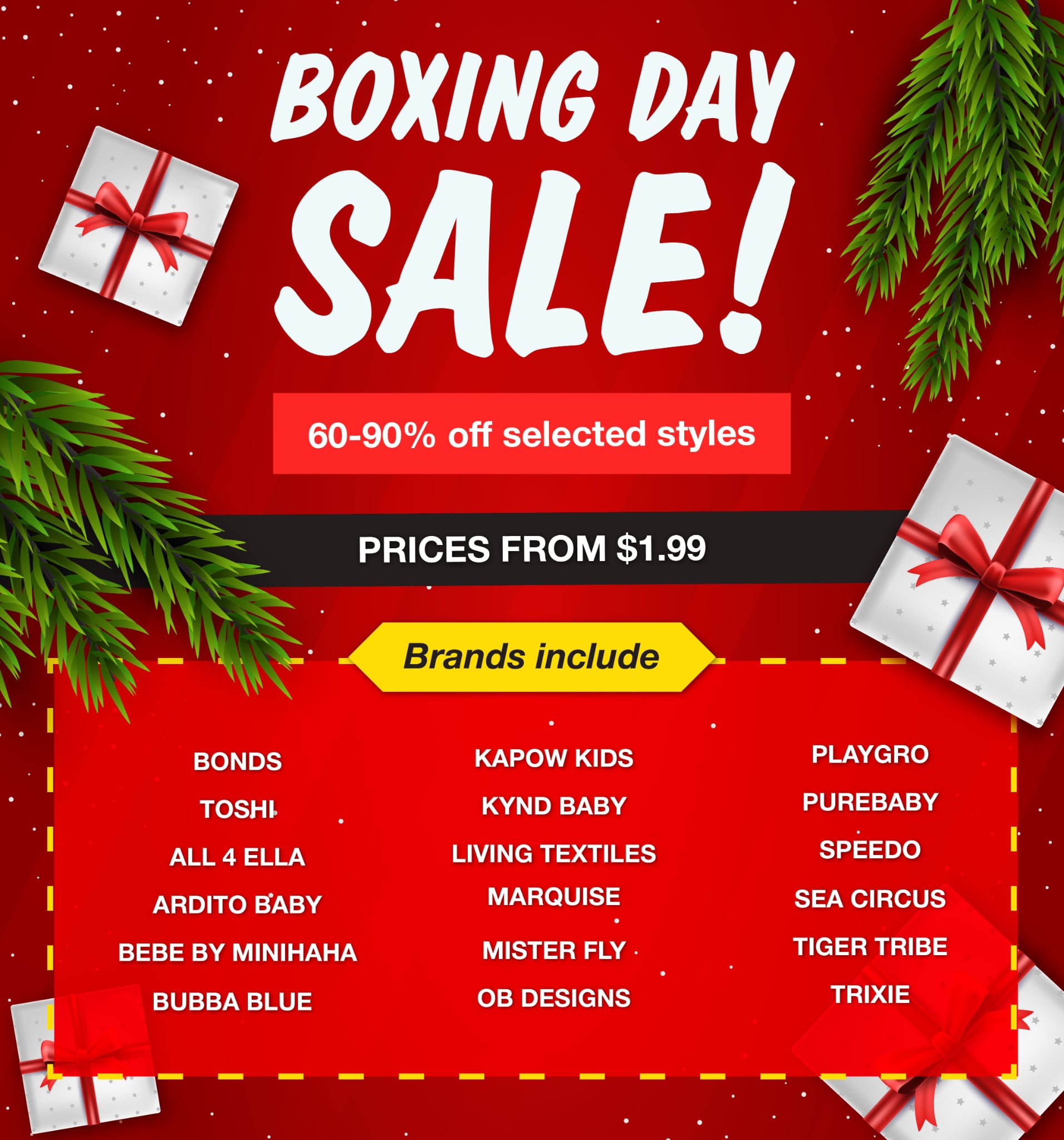 Outlet Shop For Kids Facebook ad
