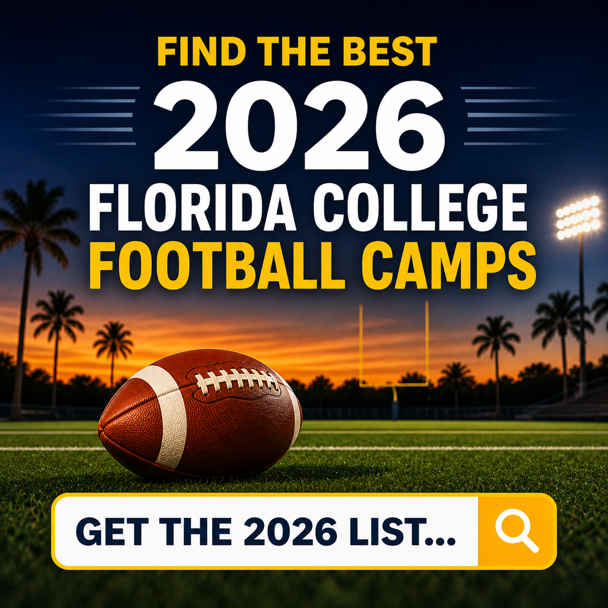 Aaron Weathers Facebook ad: Florida College Football Camps Full List