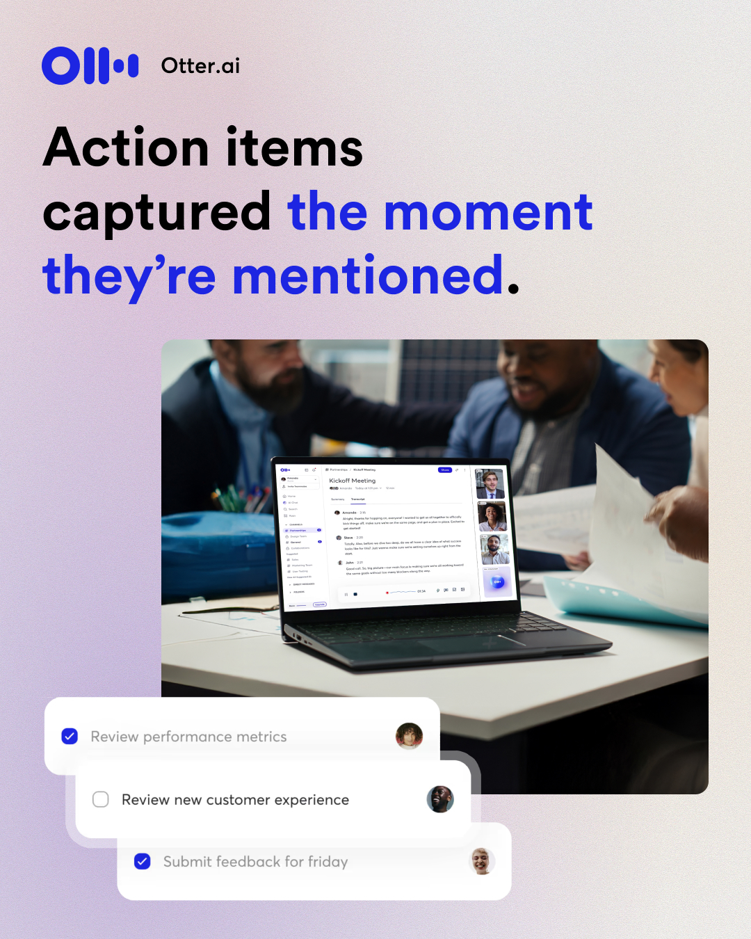 Otter.ai - AI Meeting Agent Facebook ad