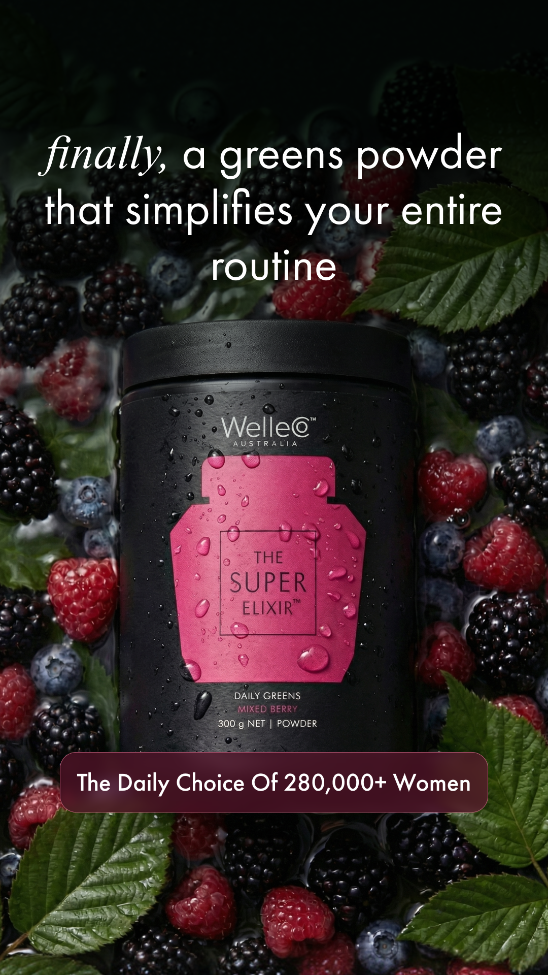 WelleCo Facebook ad