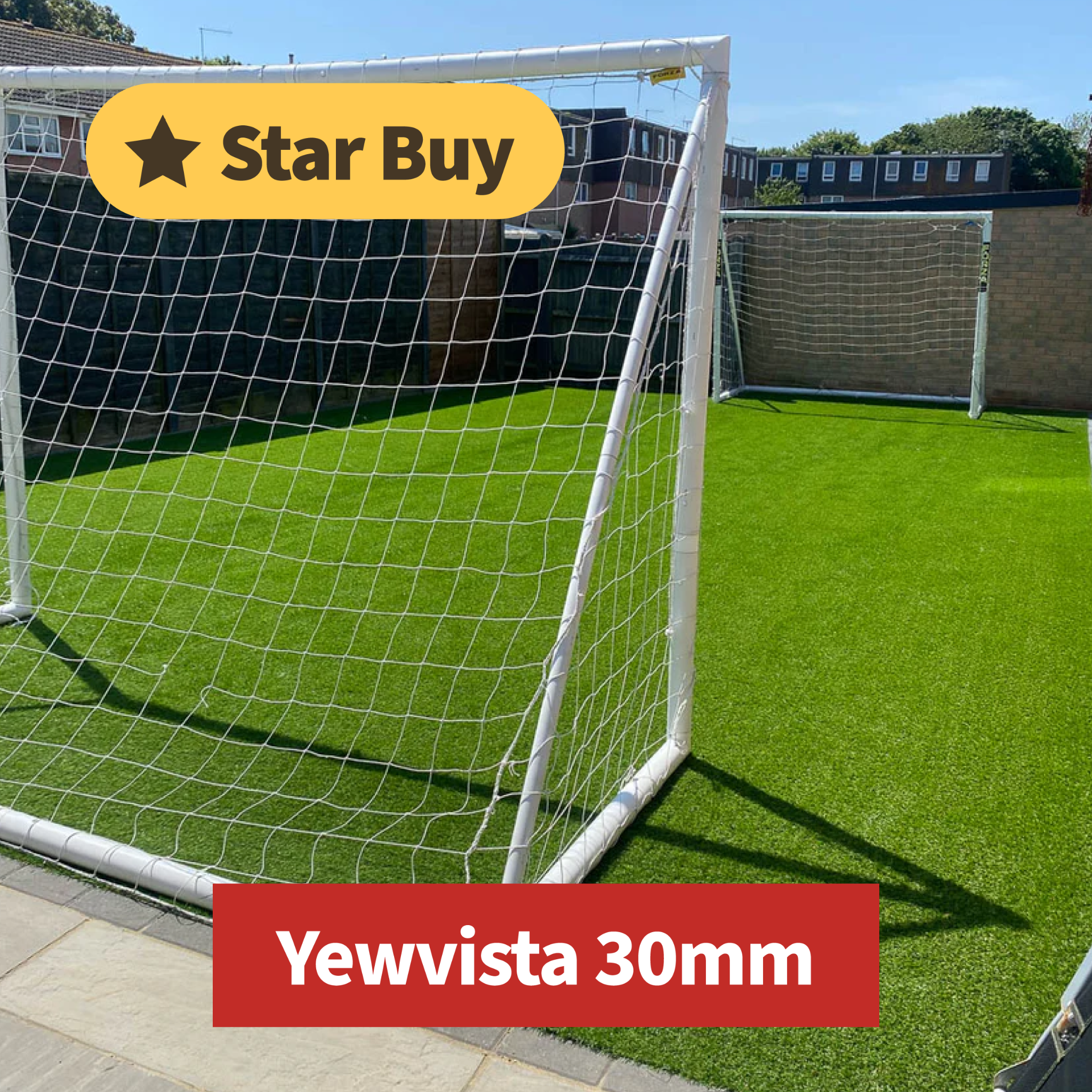 Grass247 Facebook ad: Quality Artificial Grass at the lowest prices guaranteed.