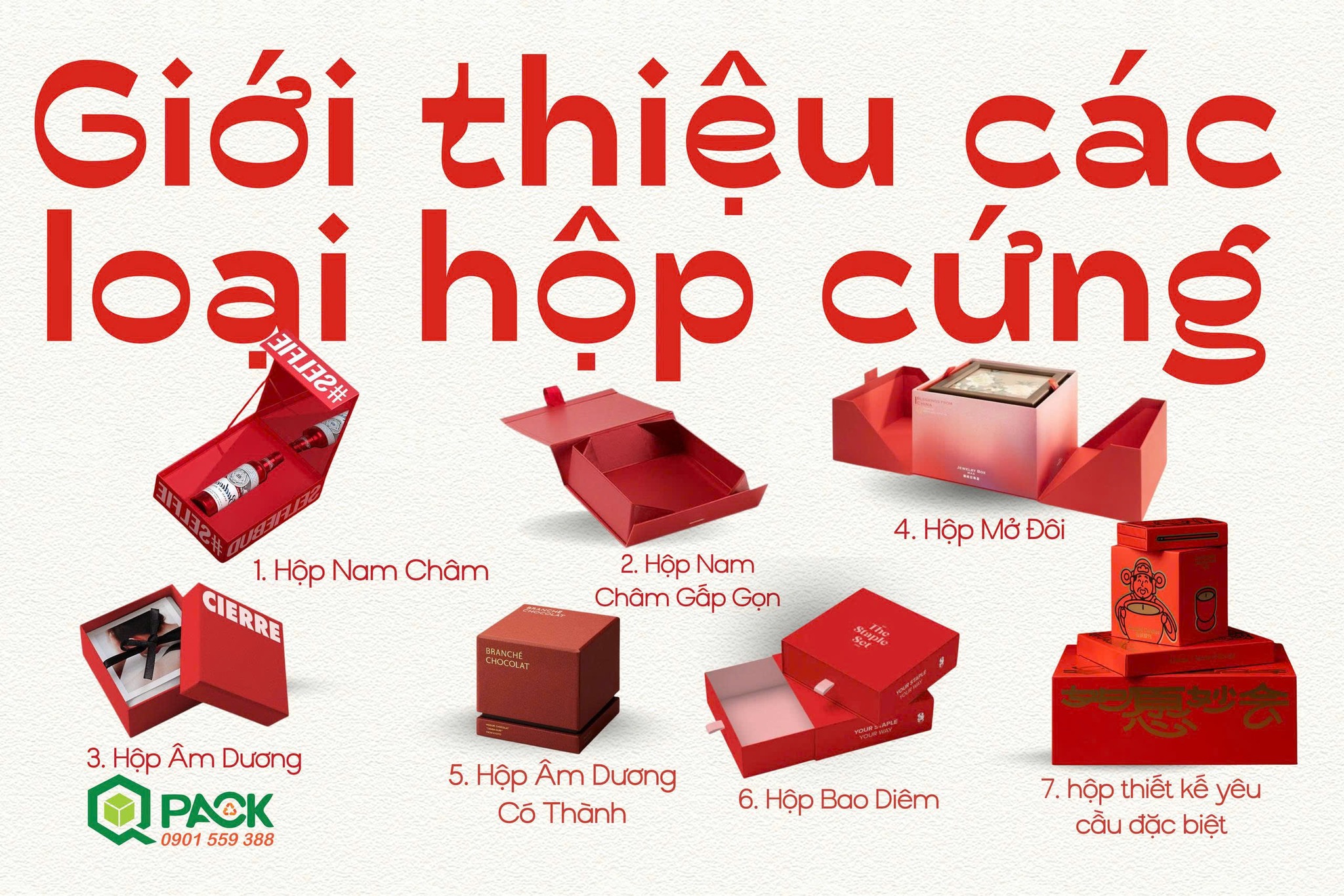 QSticker- Xưởng Decal Tem Nhãn Facebook ad: BỘ SƯU TẬP HỘP CỨNG CAO CẤP, QPACK
