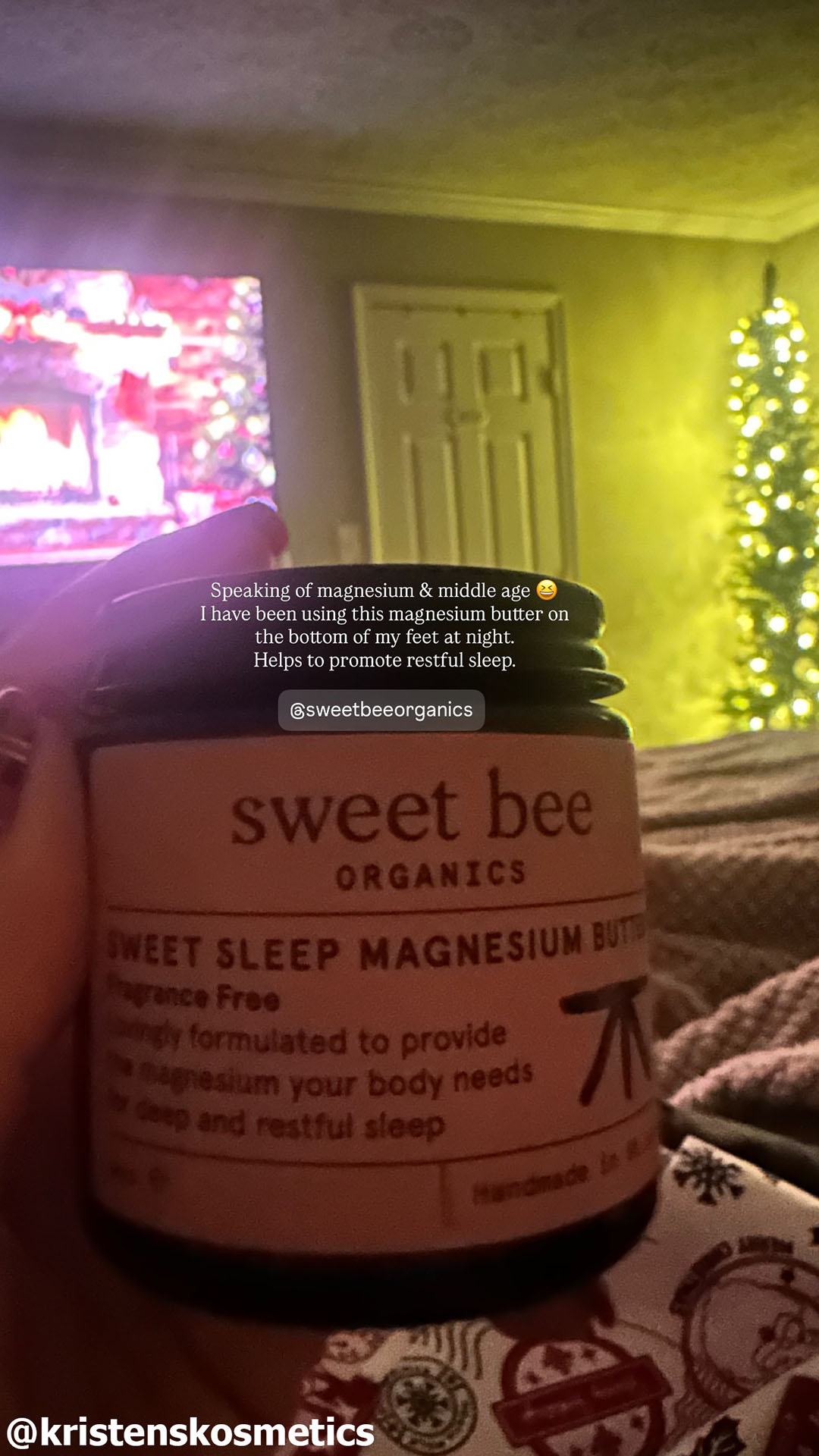 Sweet Bee Organics Facebook ad
