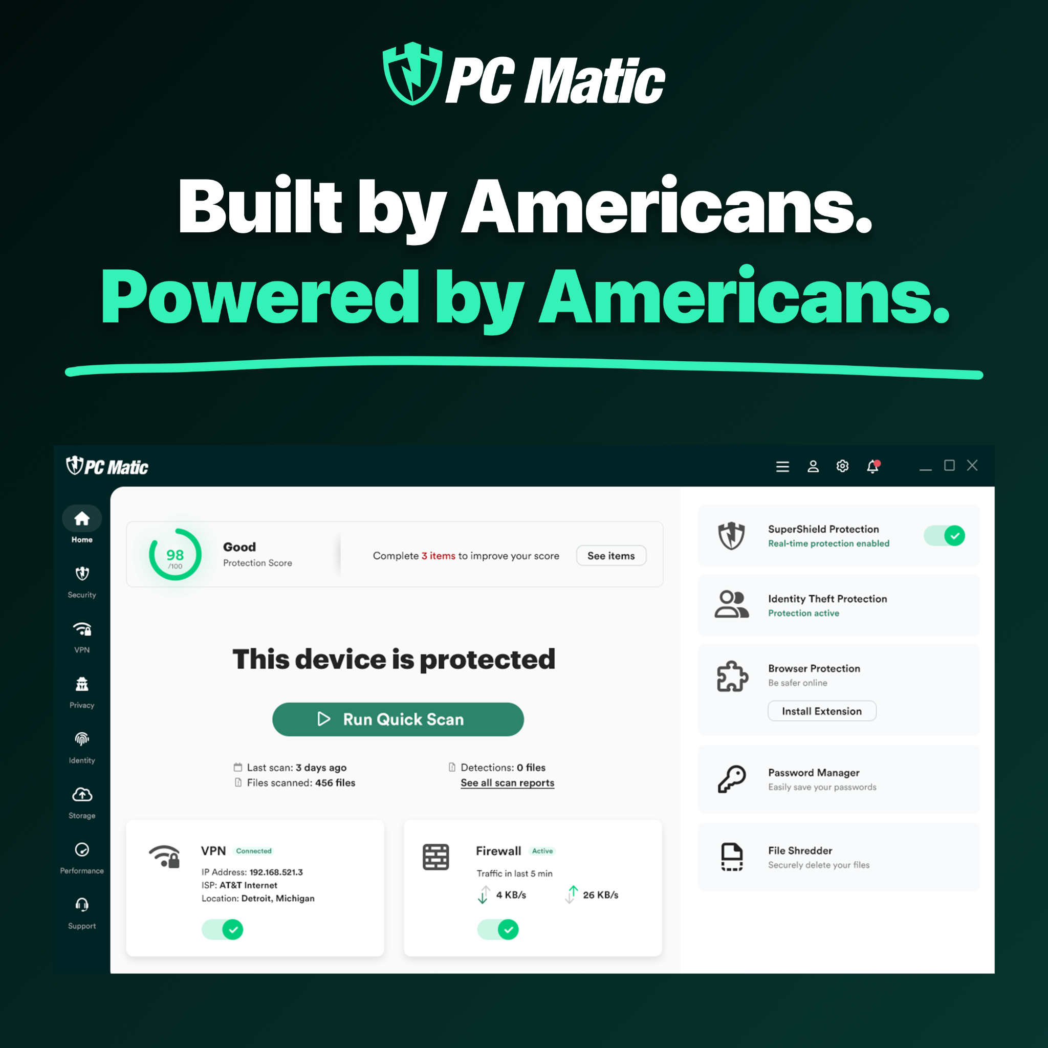 PC Matic Facebook ad