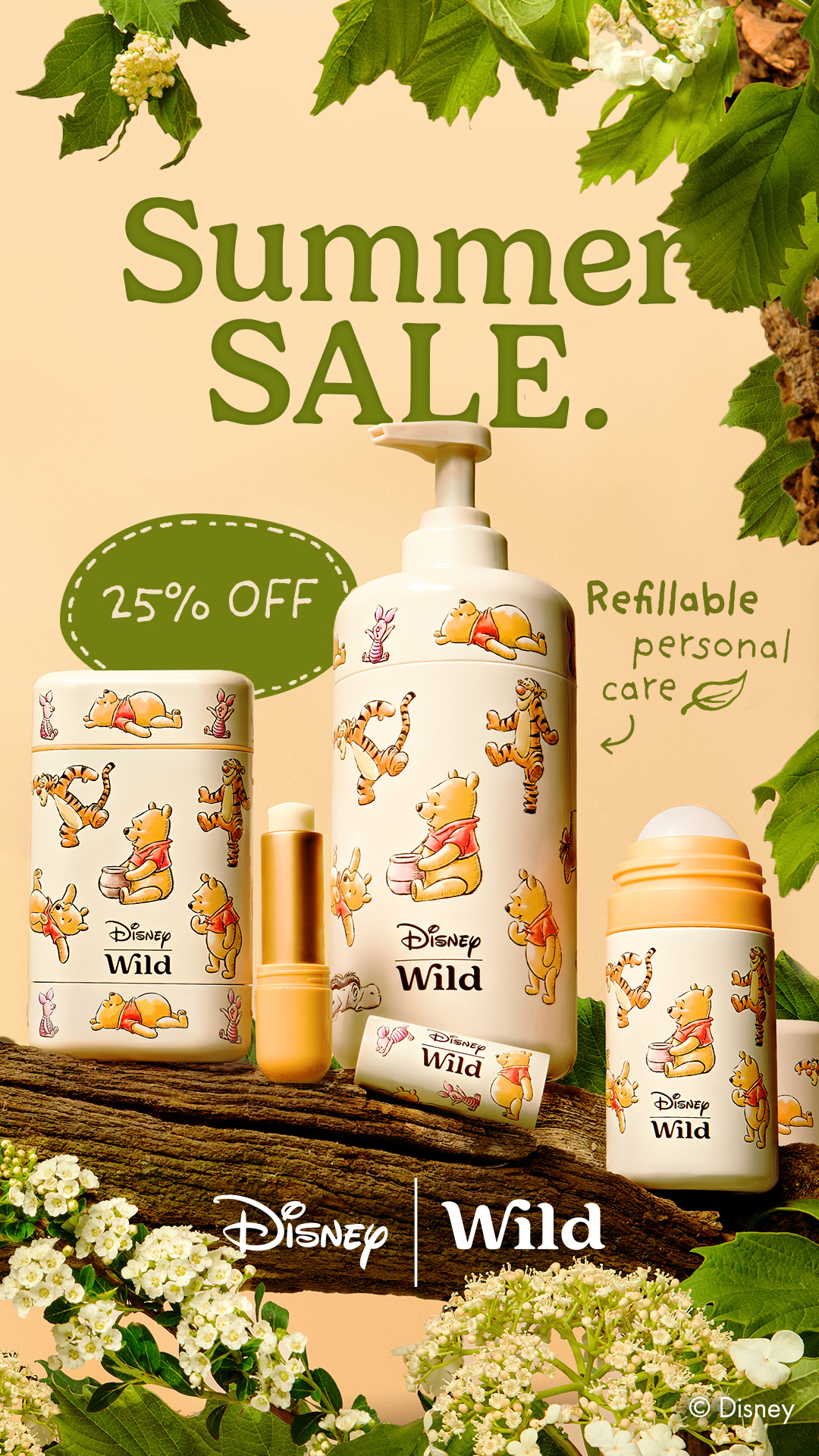 Wild Facebook ad: Hot Deal: 25% Off Everything!