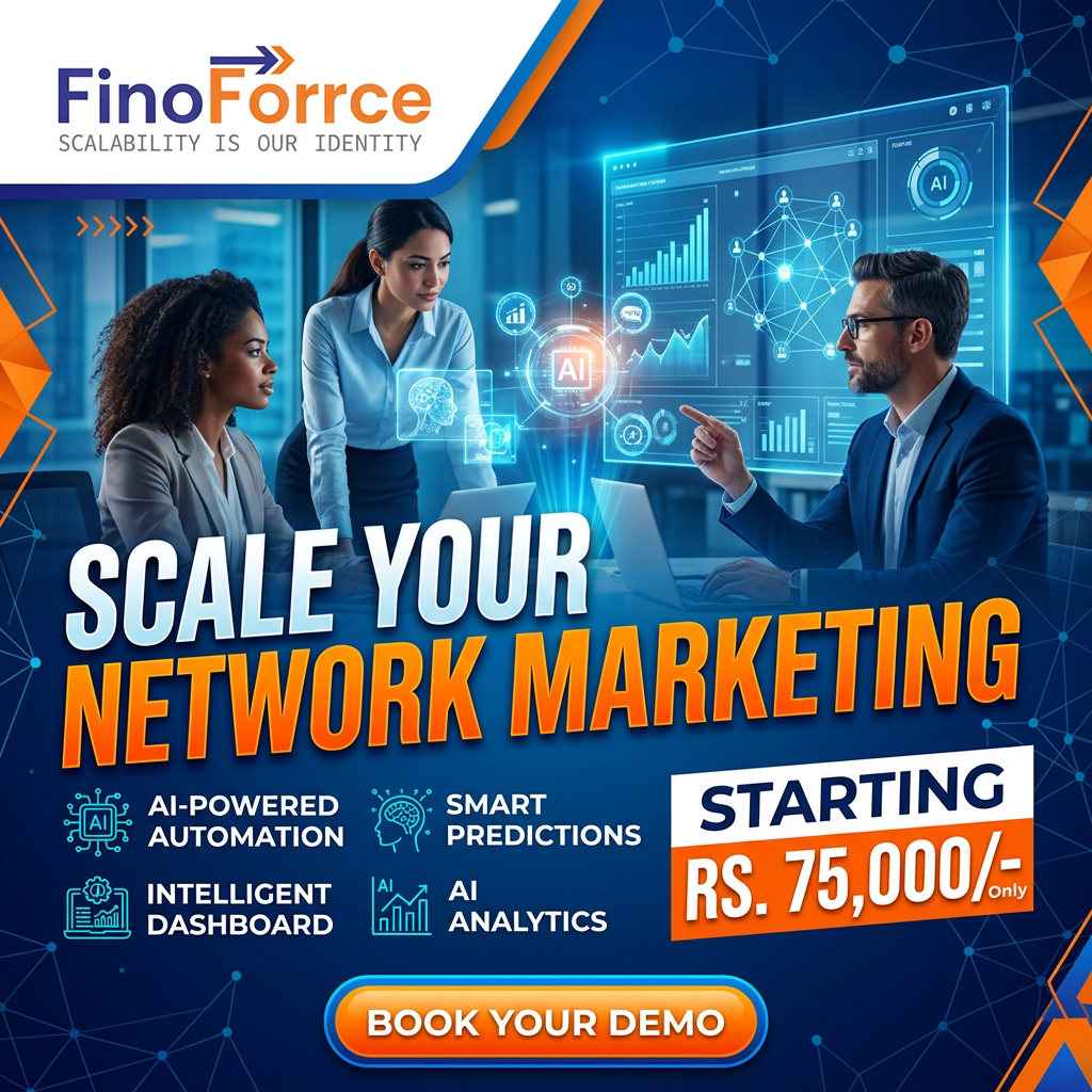 FinoForce - Best MLM Software Development Company in India Facebook ad from May 20, 2026