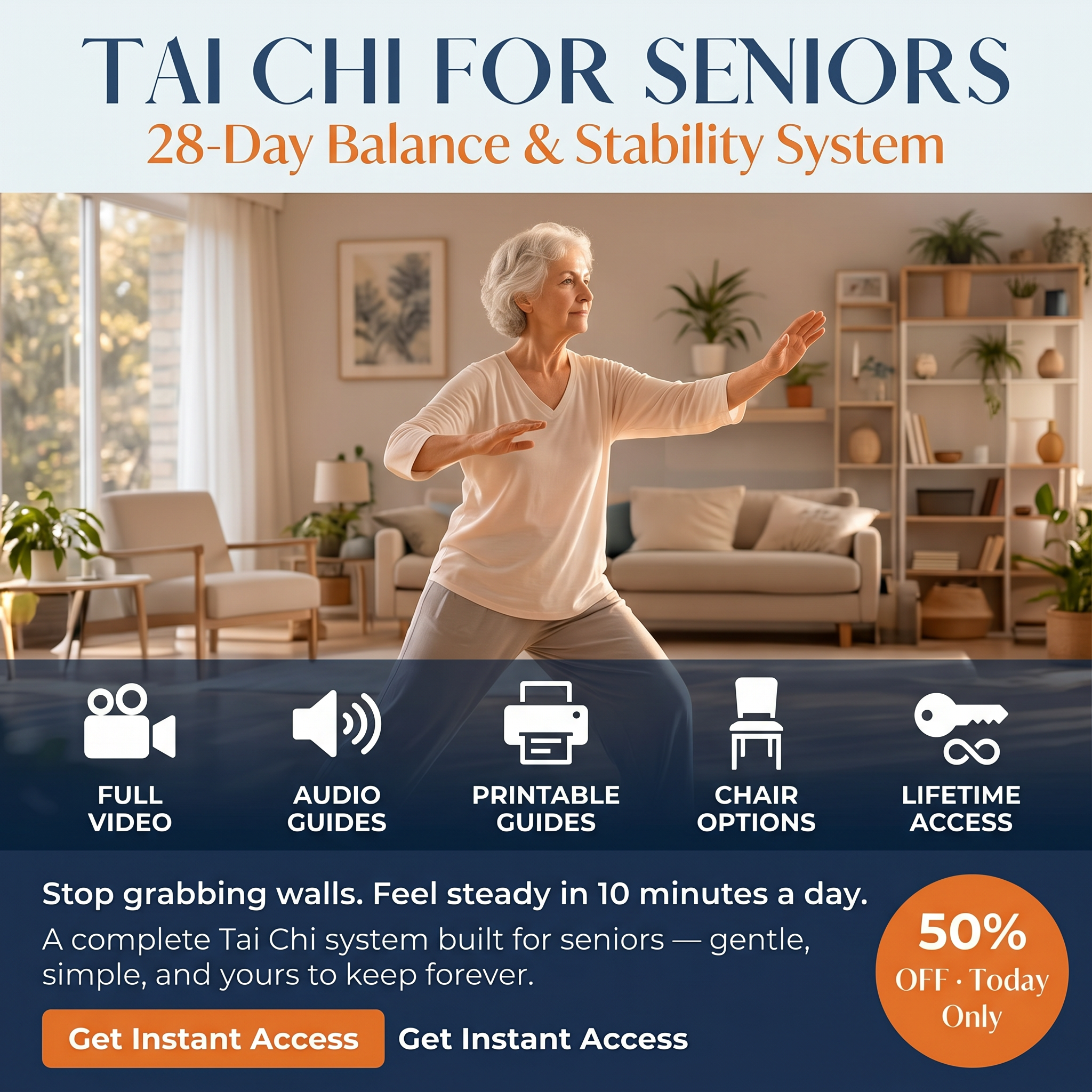 David Chen - Tai Chi for Balance Facebook ad