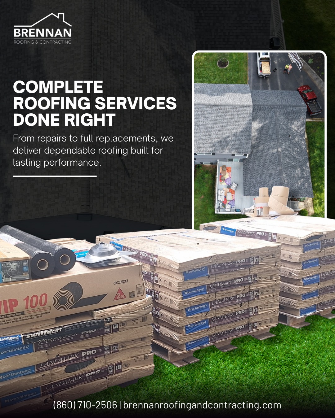 Brennan Roofing & Contracting LLC Facebook ad