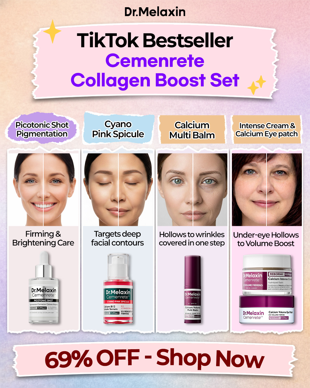 Dr.Melaxin UK Facebook ad