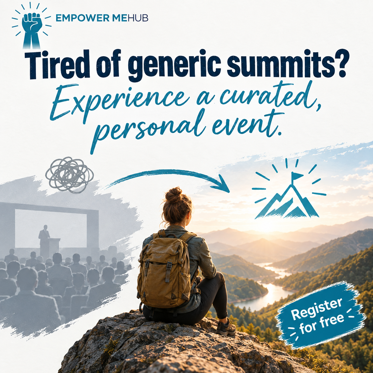 The EmpowerMe Hub Facebook ad: Your Free 2026 Strategy Summit