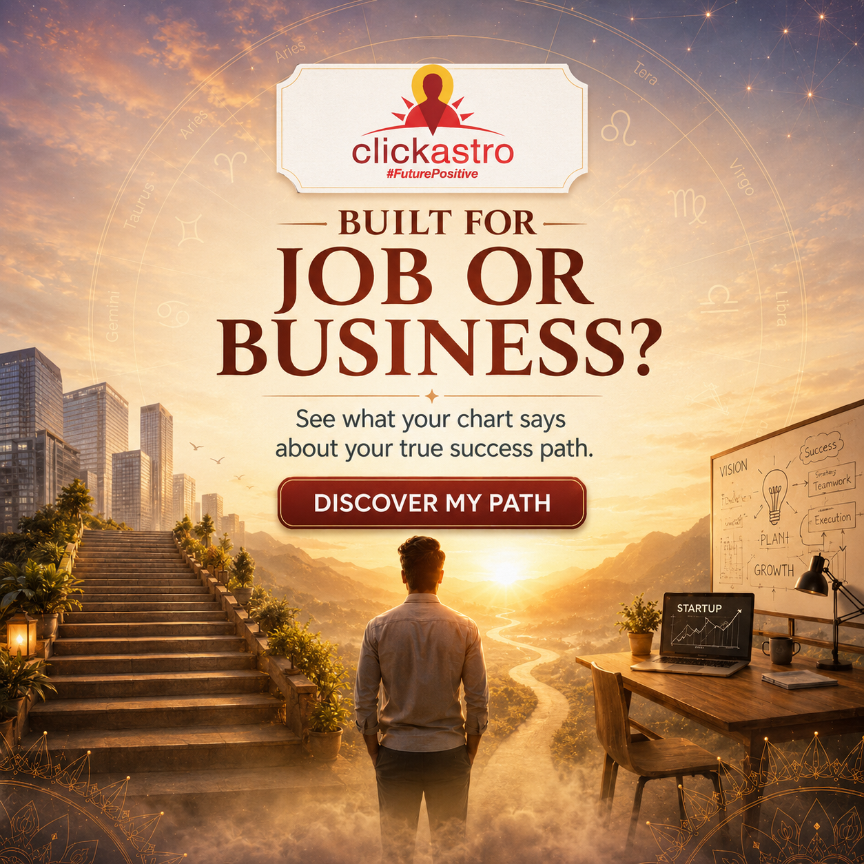 Clickastro Facebook ad